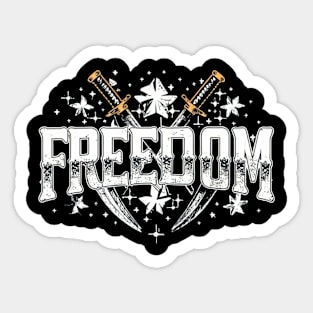 Freedom Sticker